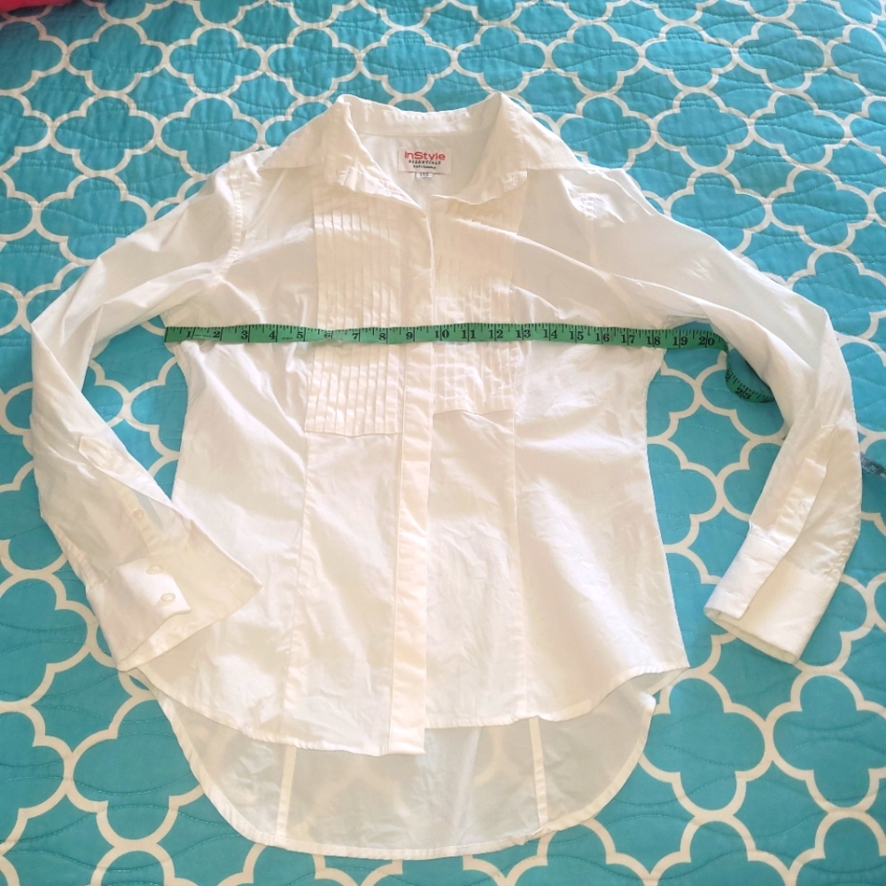 French Toast White Button Down Shirt